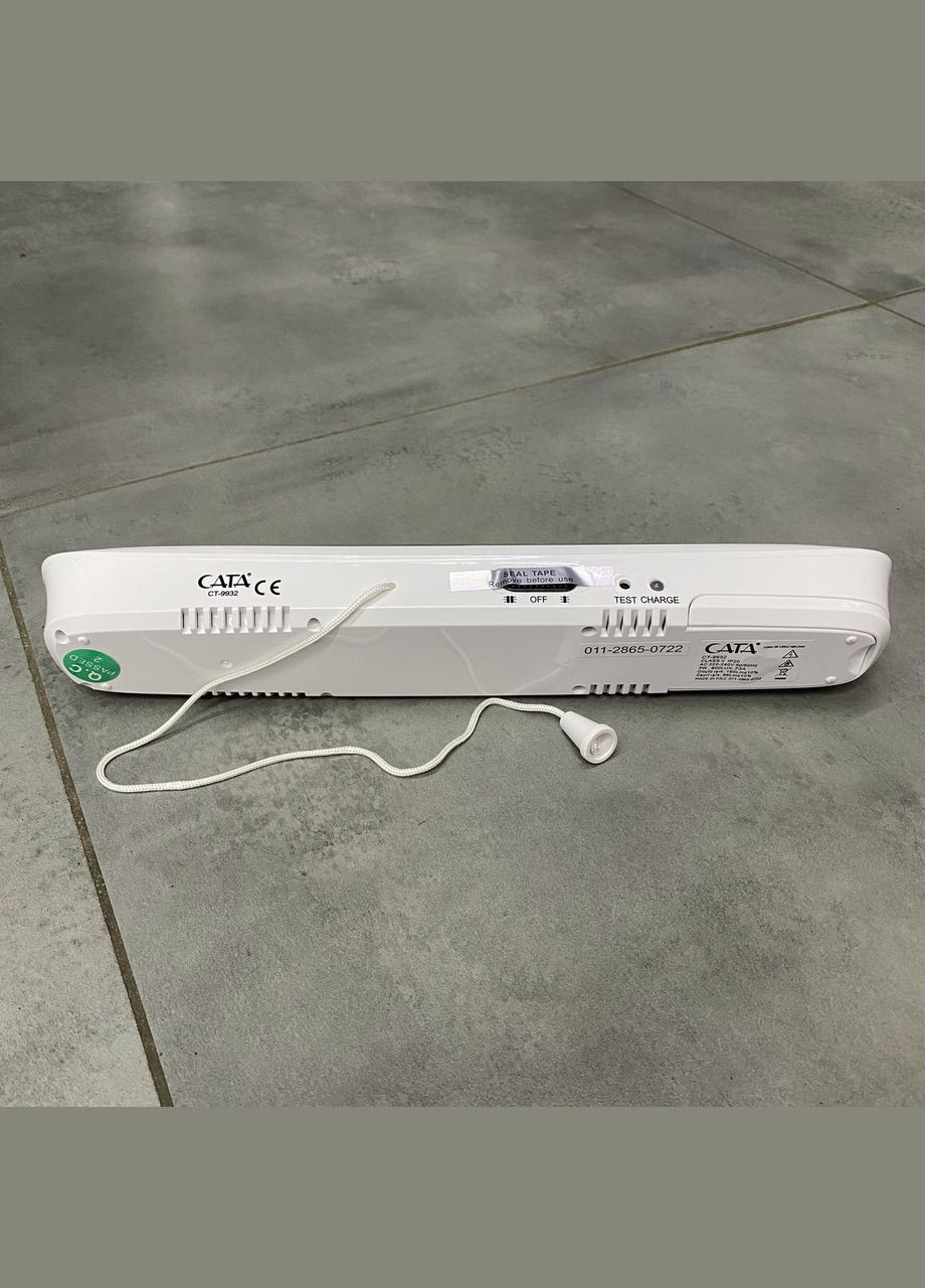 Аварийный LED светильник аккумуляторный CT-9932, емкость 400 мАч, зарядка от 220 В, аварийный фонарь CATA (338625212)