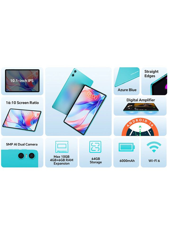 Планшет P30 4/64GB WIFI Blue (6940709686201) Teclast (306919652)