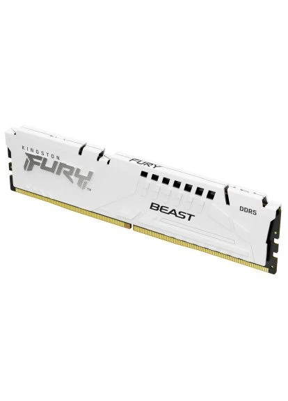 Модуль пам'яті для комп'ютера DDR5 32GB 6000 MHz Beast EXPO White (KF560C36BWE-32) Kingston FURY (395404326)