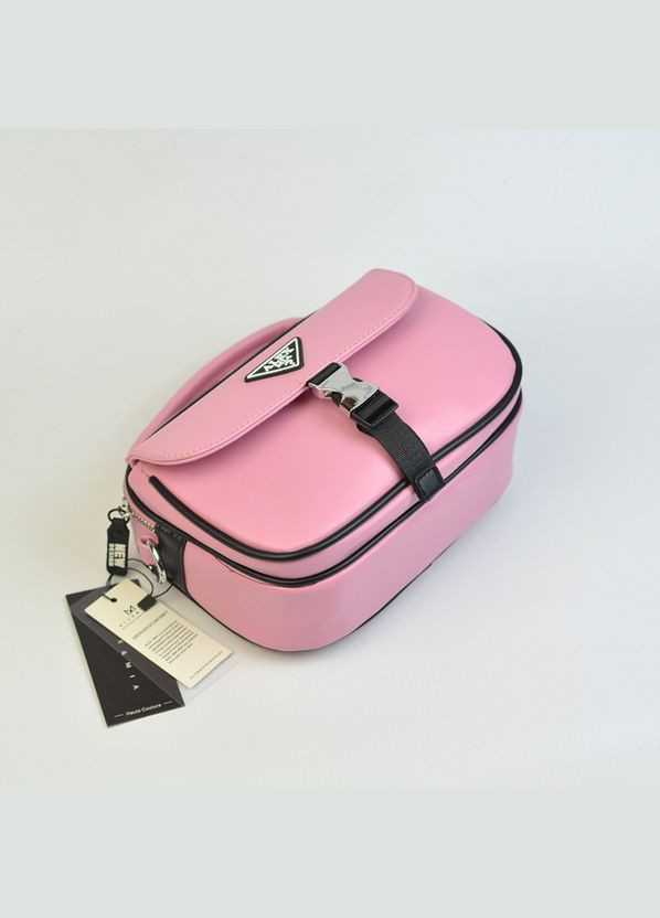 Розовая женская маленькая молодежная сумка кросс боди через плечо Alex&Mia (338182416)