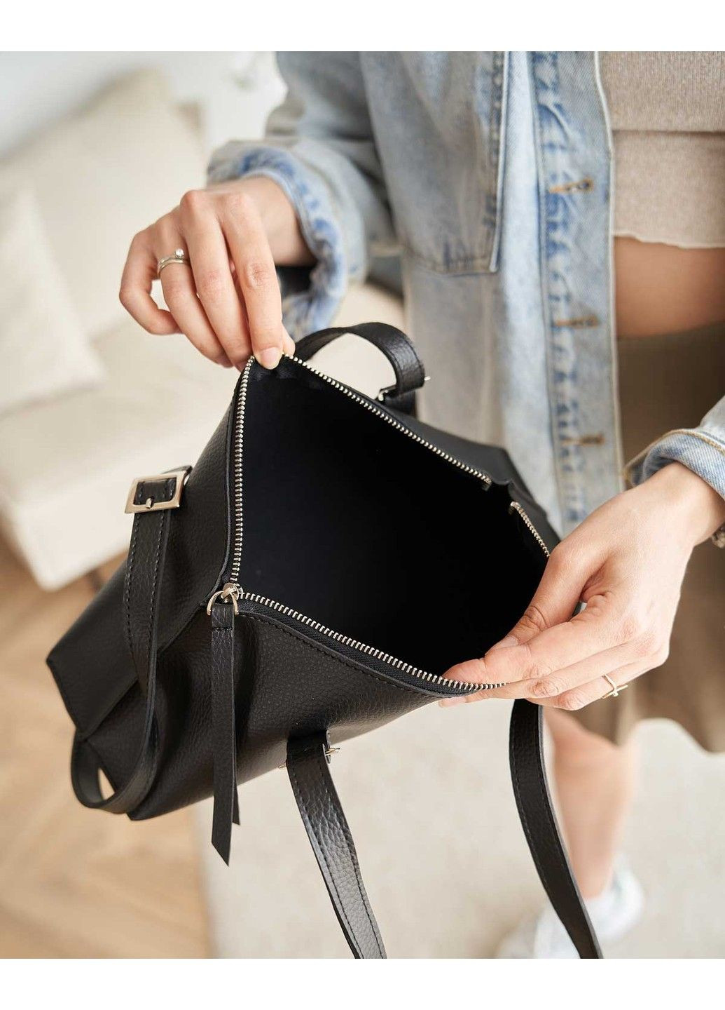 Сумка жіноча «Ісла» чорна WeLassie (315688385)