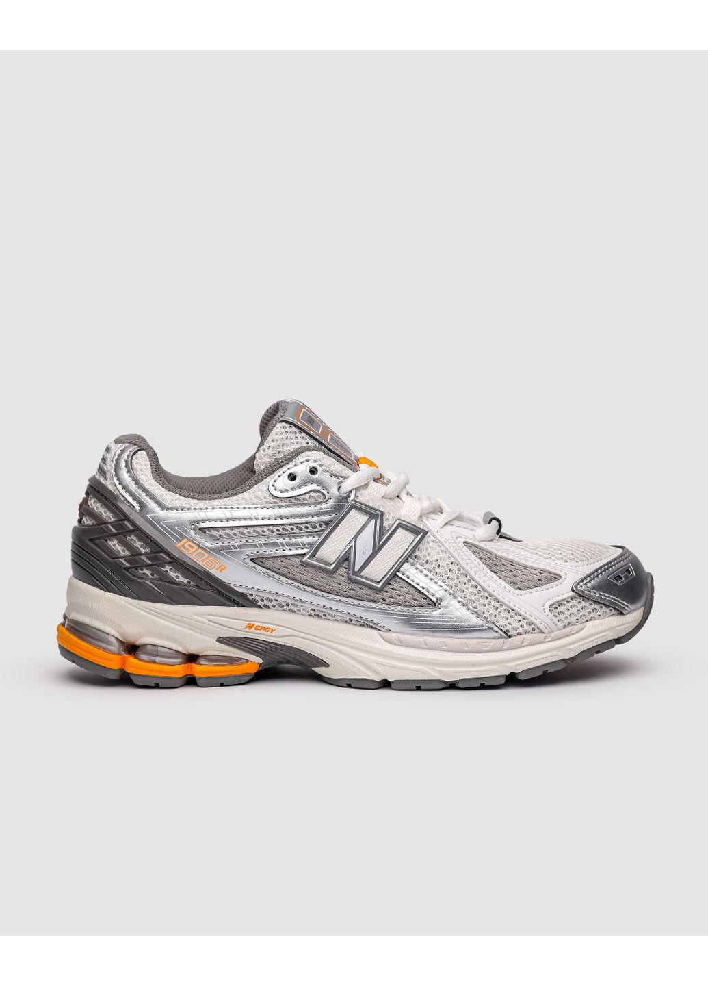 КРОССОВКИ ЖЕНСКИЕ NEW BALANCE 1906R WHITE SILVER ORANGE НЬЮ БЕЛАНС 1906R No Brand белые демисезоны (368868037)