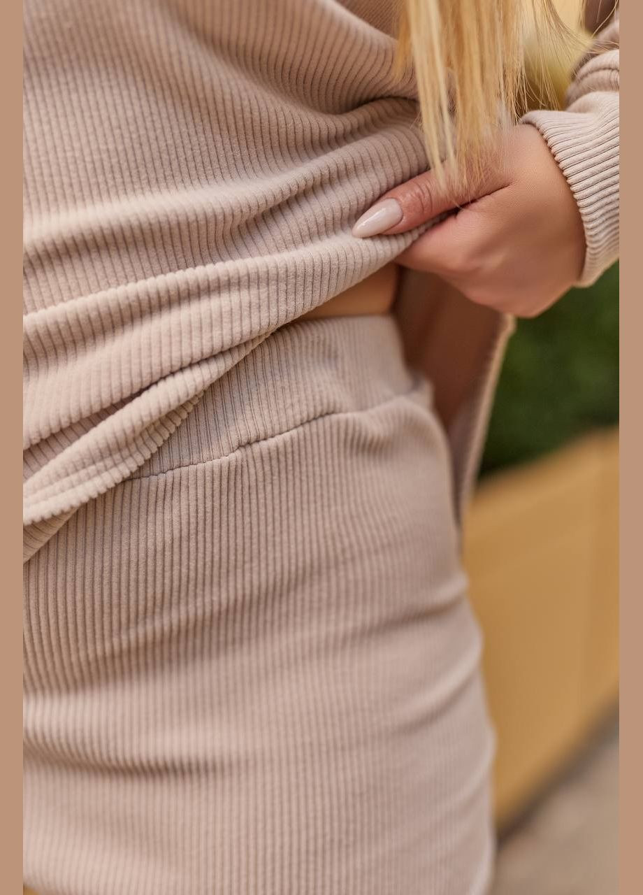 Женский костюм двойка кофта и лосины из ангоры цвет изумрудный New Trend (304989445)