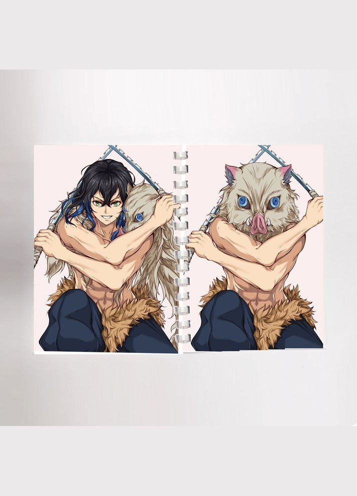 Блокнот Скетчбук аниме Иноске Клинок уничтожающий демонов (sk0024) No Brand (327003055)