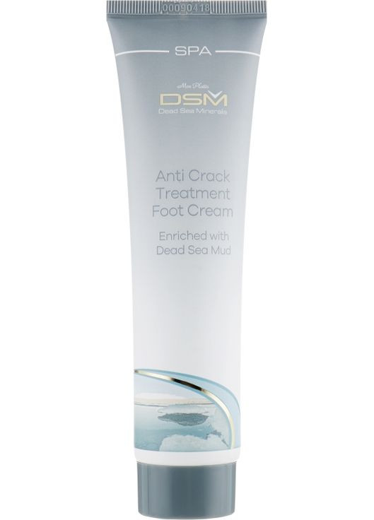 Крем для ніг проти тріщин з гряззю Мертвого моря Anti Crack Treatment Foot Cream 100ml (583749-66569) Mon Platin DSM (368648594)