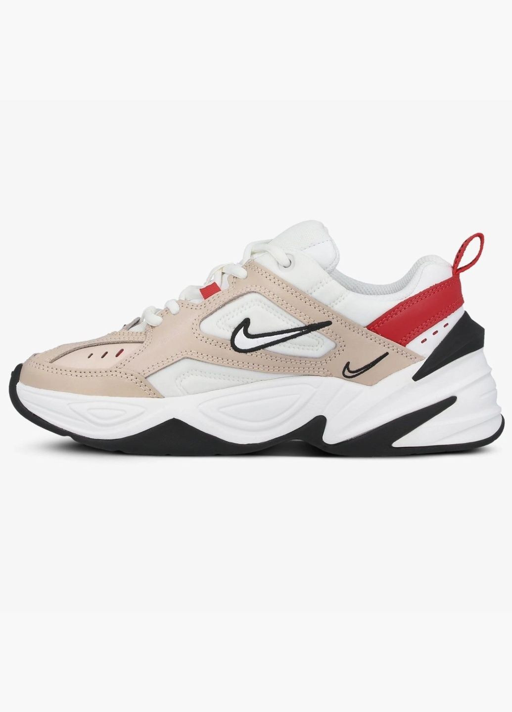 Кроссовки женские M2K Tekno Bordo AO3108-205 Nike бордовые (325415220)