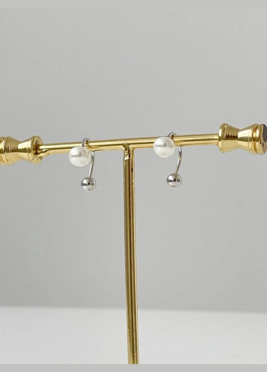 Сережки "Steel Balance" Le'Perle (329751657)