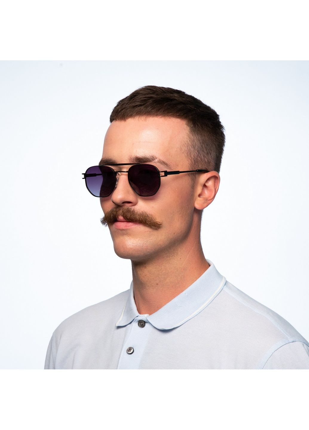 Сонцезахисні окуляри з поляризацією Фешн чоловічі 087-309 LuckyLOOK 087-309M (322780454)
