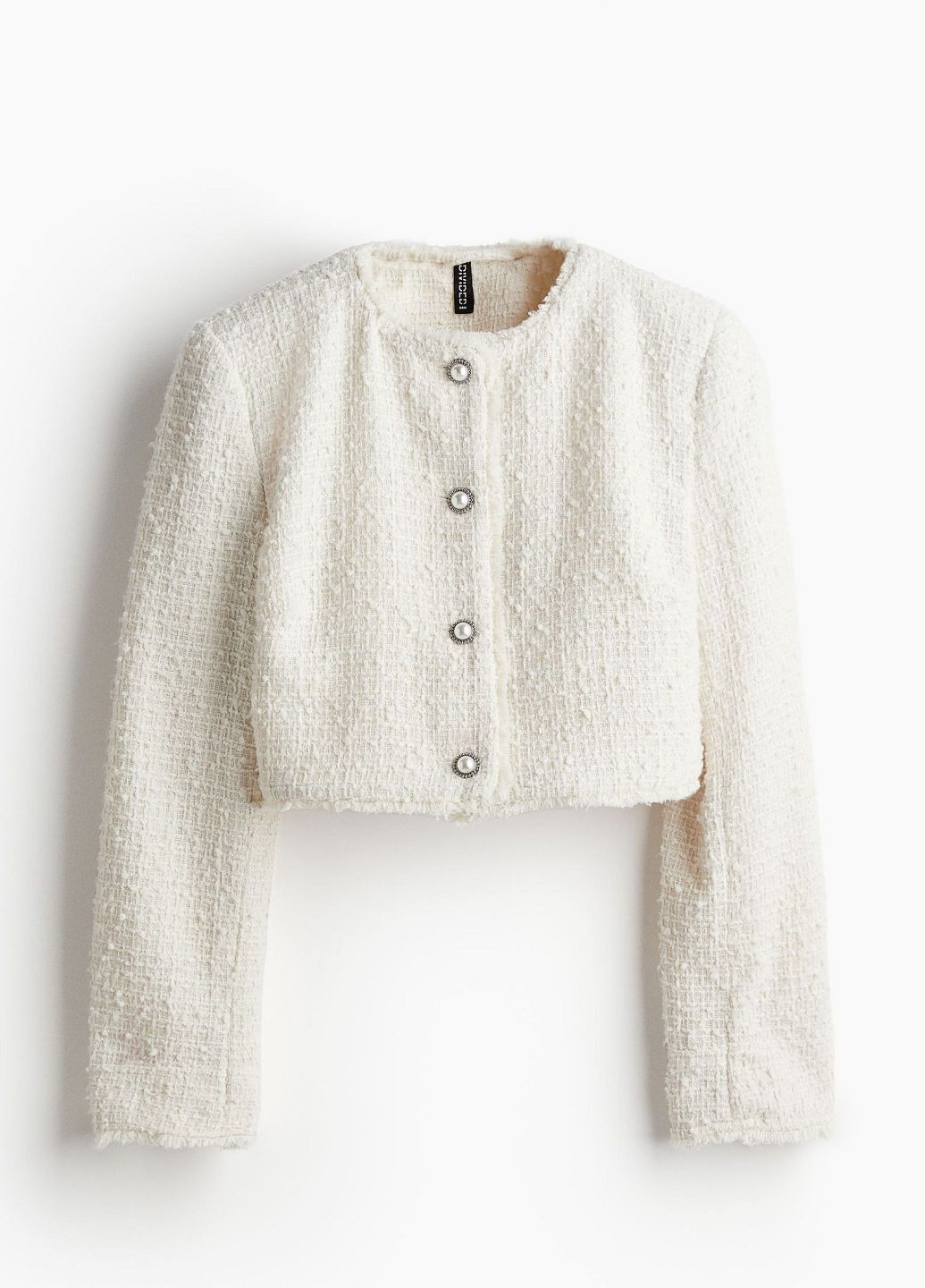 Молочна демісезонна куртка H&M