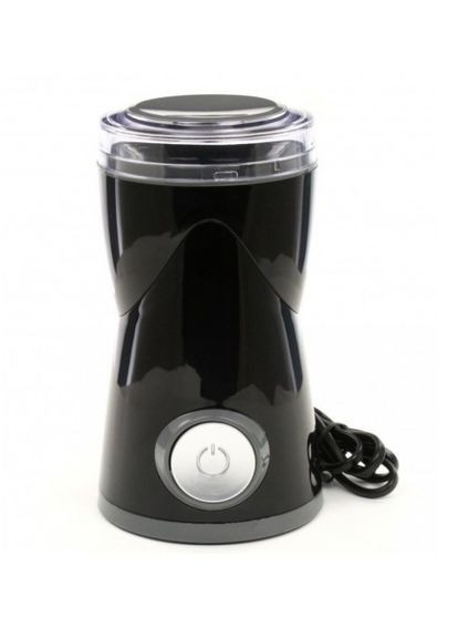 Электрическая кофемолка измельчитель ножевой 200 Вт PM597 Черная Promotec (306716589)