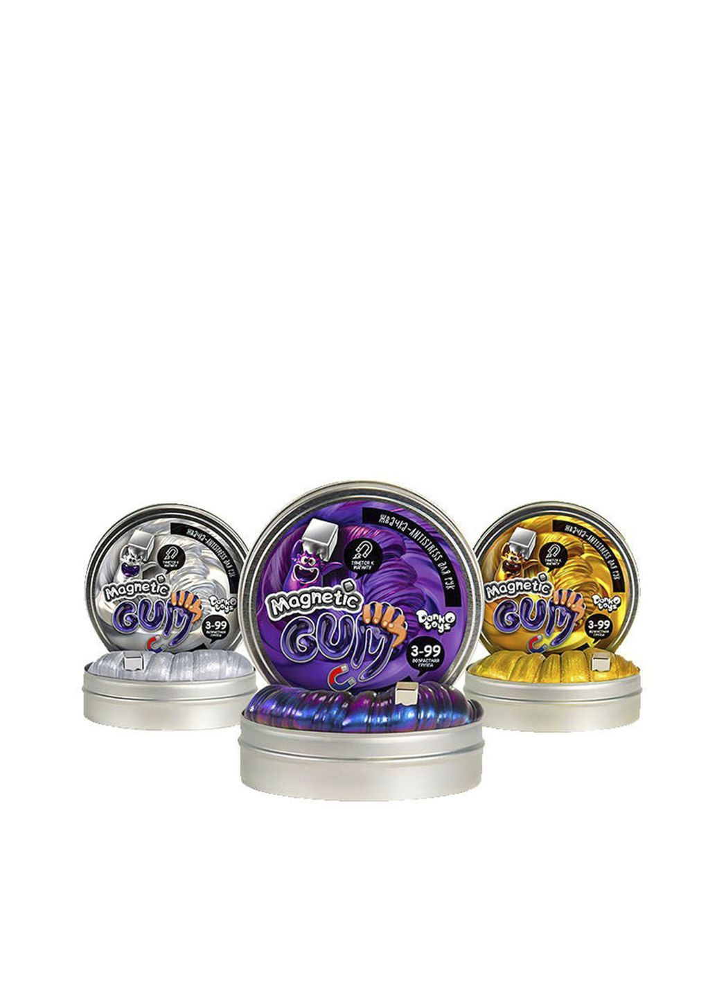 Жуйка для рук "Magnetic Gum" колір різнокольоровий CB-00124844 Danko Toys (371597442)