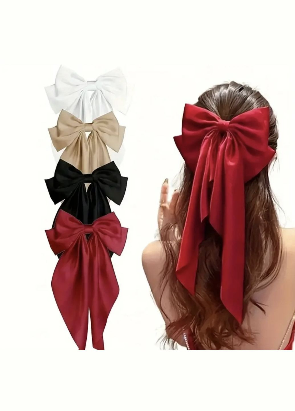 Заколка-автомат "Бант" China (354821439)