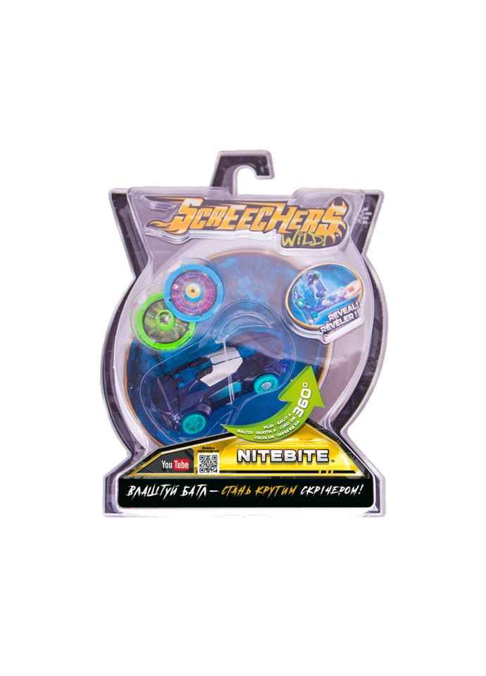 Машинка-трансформер Найтбайт Screechers Wild! EU683115 No Brand (326840148)