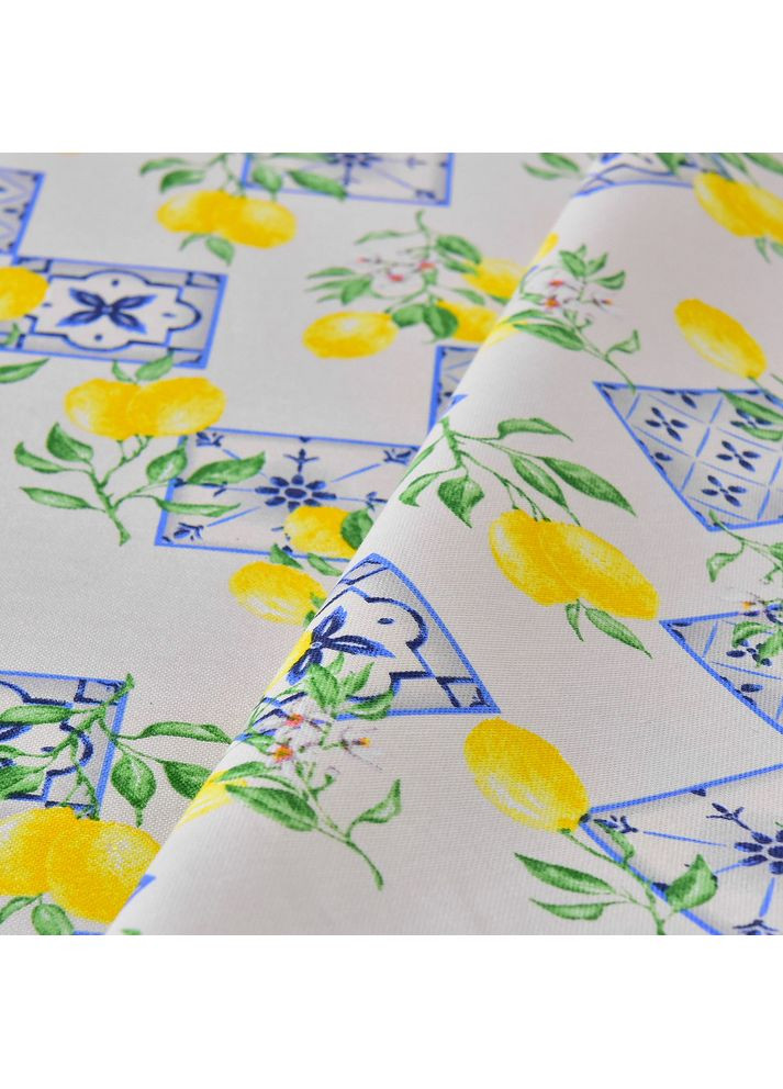 Скатерть с водоотталкивающей пропиткой 140х170 см хлопок лимон IDEIA (365301293)