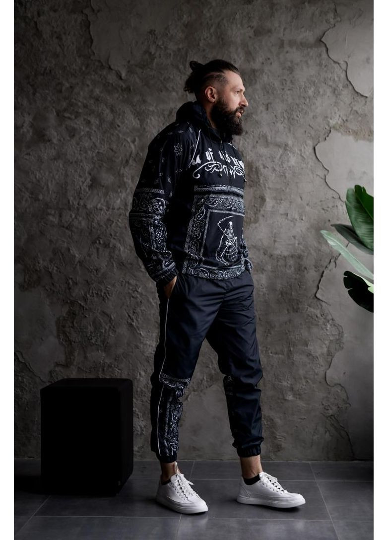 Костюм анорак джогери чоловічий стильний вітрозахисний одяг Україна плащівка No Brand (370965170)