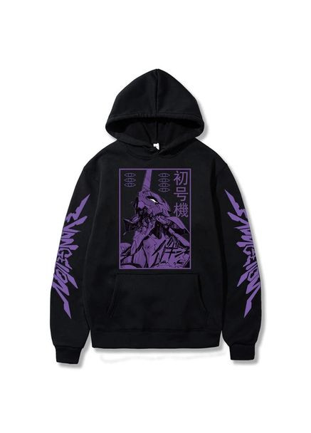 Худі, чорна аніме для підлітка дівчинки 2789015943 розмір см Thrasher (365756618)