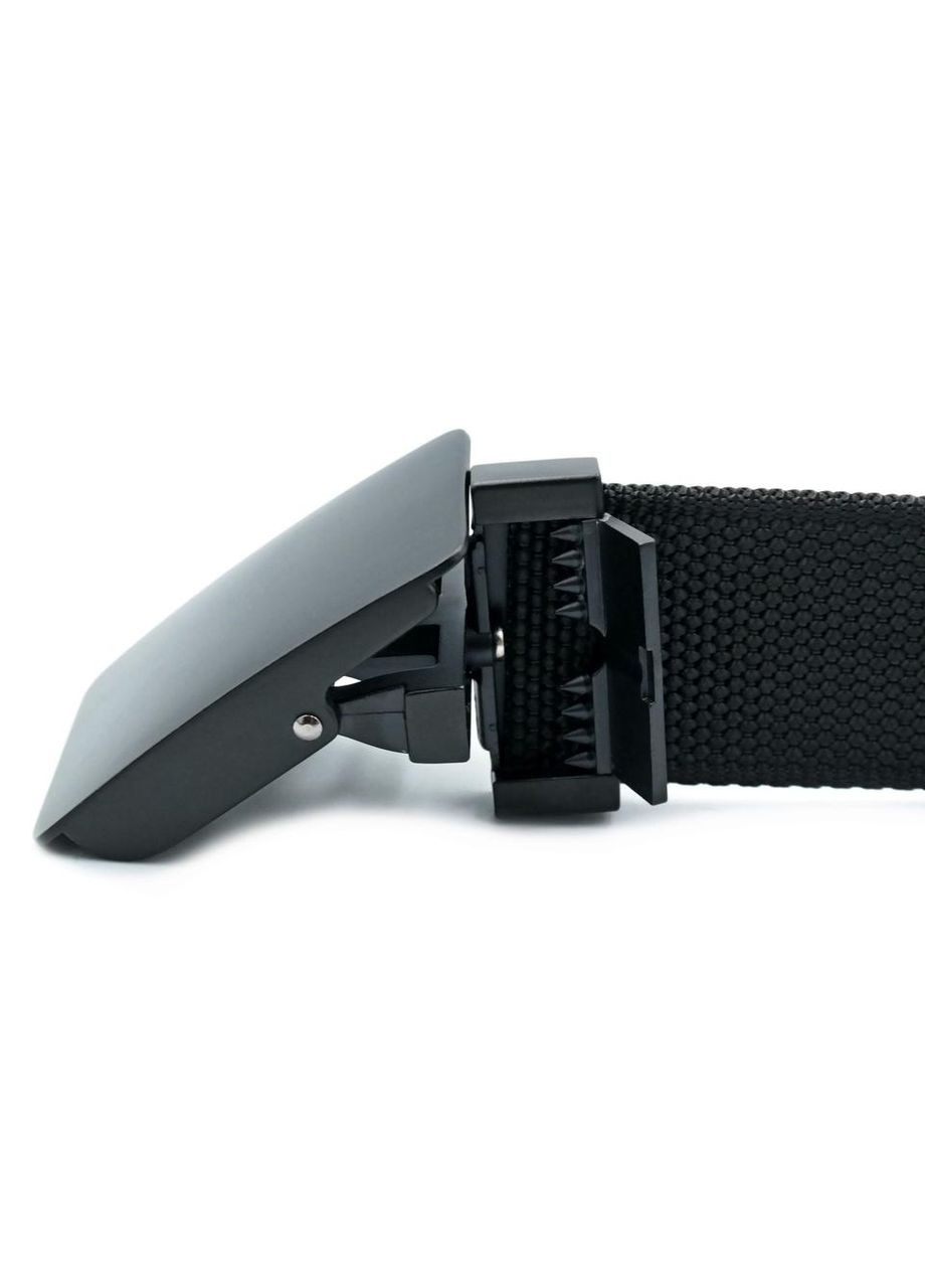 Ремінь тканинний двосторонній 3,8 х 120 см Сірий + Чорний Weatro (346121213)