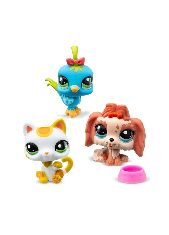 Игровой набор НАСТРОЕНИЕ ГОРОДА (3 фигурки, аксессуары.) Littlest Pet Shop (376800560)