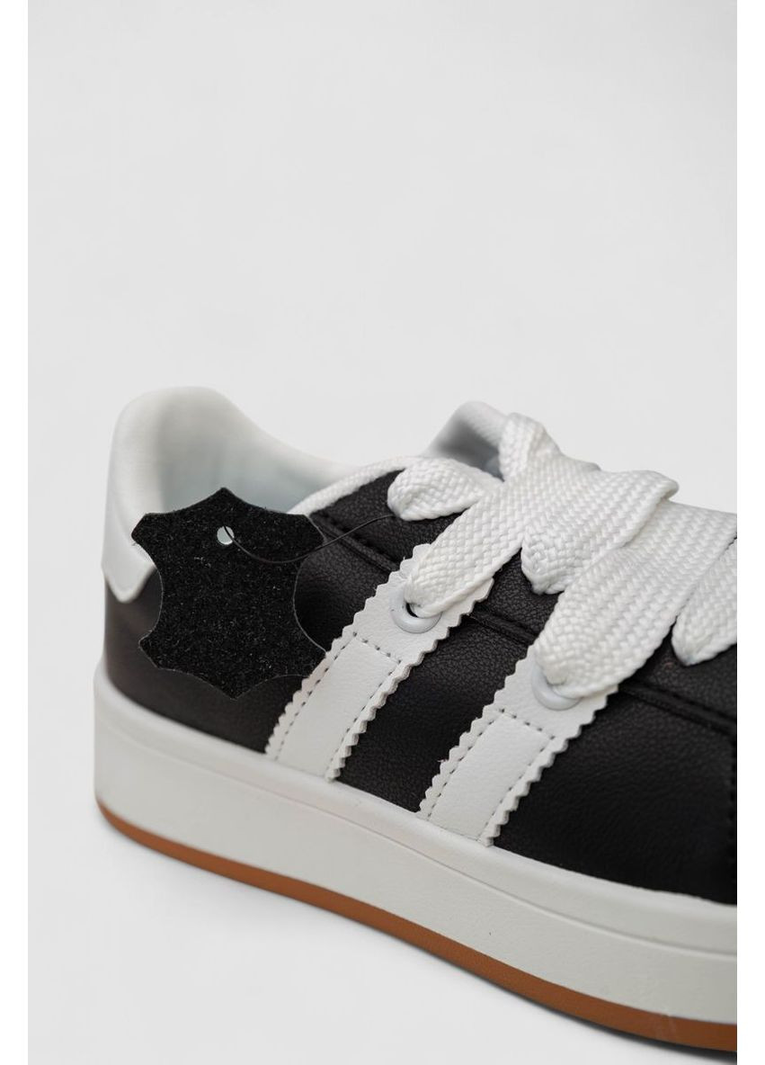 Кросівки жіночі шкіра, колір чорно-білий, 248RJH900-3 Ager чорно-білі всесезони (369971399)