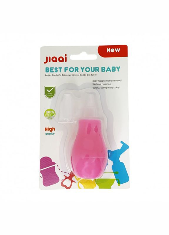 Аспіратор назальний "Груша" Mega Zayka MGZ-0727(Pink) рожевий Megazayka (331484864)