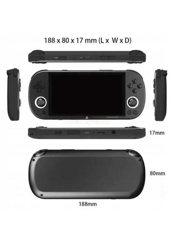 Портативна ігрова консоль TSP PRO Portable (PSP, Palystation 1) 128 gb Black Trimui (354232411)