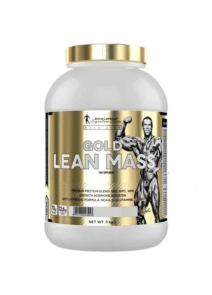 Гейнер Gold Line Gold Lean Mass, 3 кг - Печиво-крем Kevin Levrone (376168865)