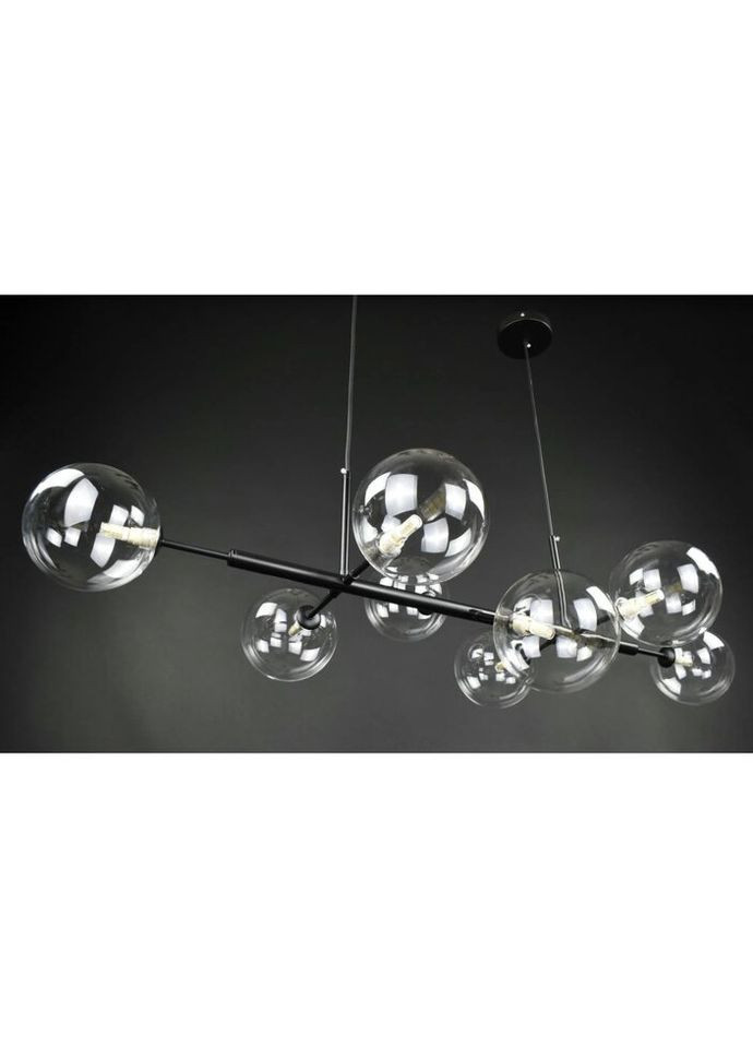 Люстра підвісна на 8 лампочок 27265 Чорний 30-150х52х118 см. Sunnysky (335975141)