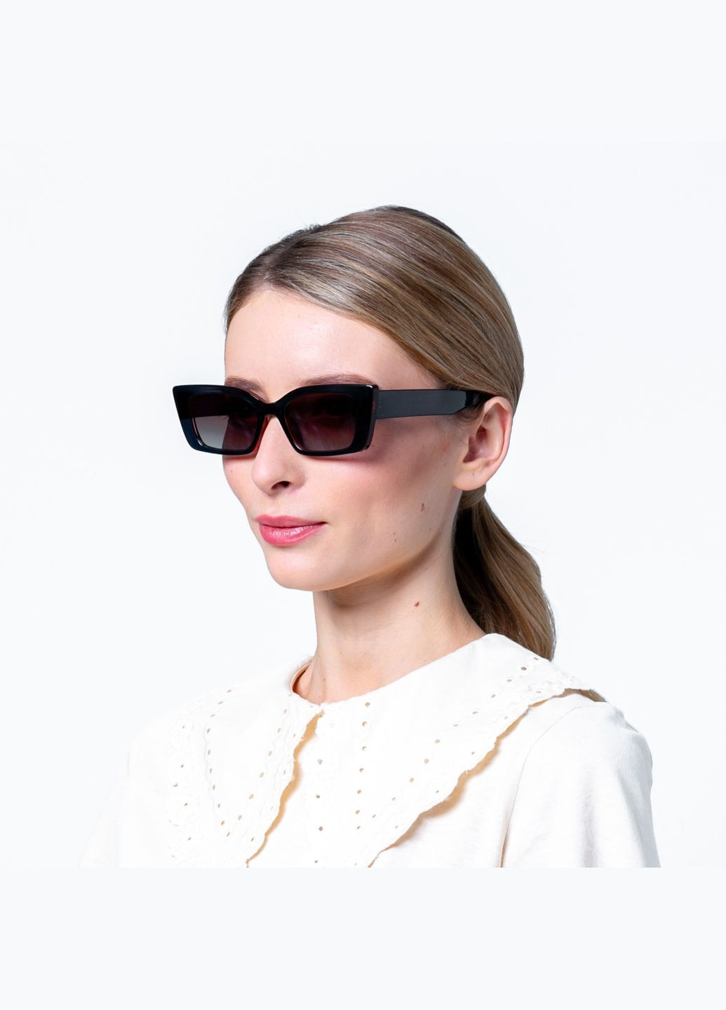 Сонцезахисні окуляри з поляризацією Фешн-класика жіночі LuckyLOOK 389-878 (289358660)