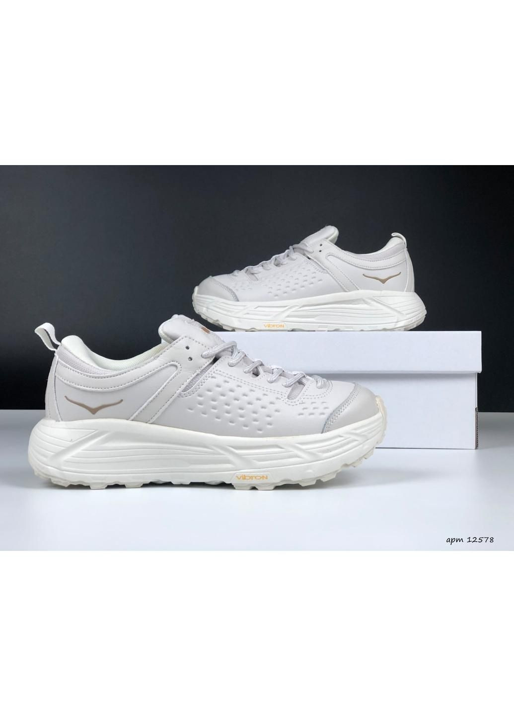 Молочно белые термо женские кроссовки осень/зима No Brand молочные демисезоны (363023715)