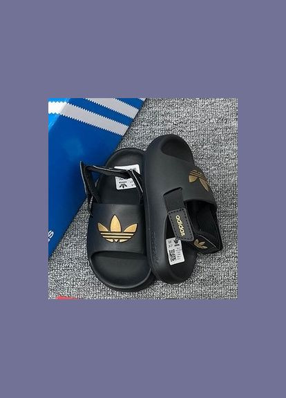 Цветные кроксы на лето цвет черный 10839 No Brand