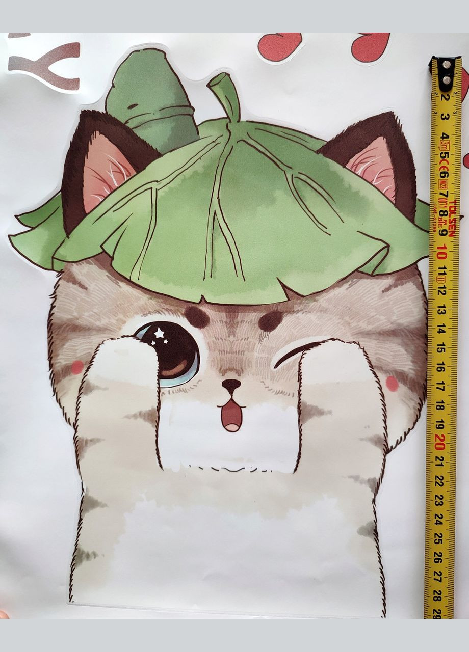 Виниловые наклейки Hello Dream Коты мечтатели (лист 60 х 90 см) Б330-5 BRUP (334884584)