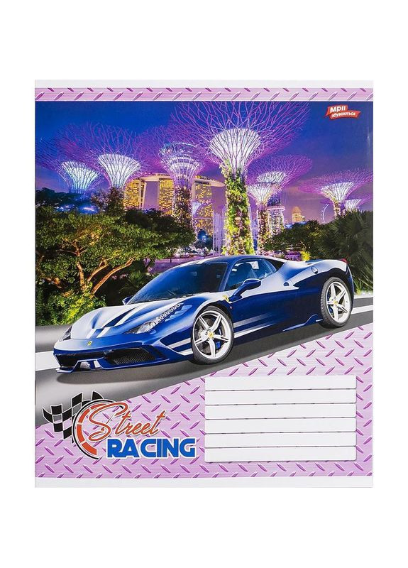 Зошит 36 арк. клітинка "МРІЇ" / Street racing Мрії Збуваються (342417617)