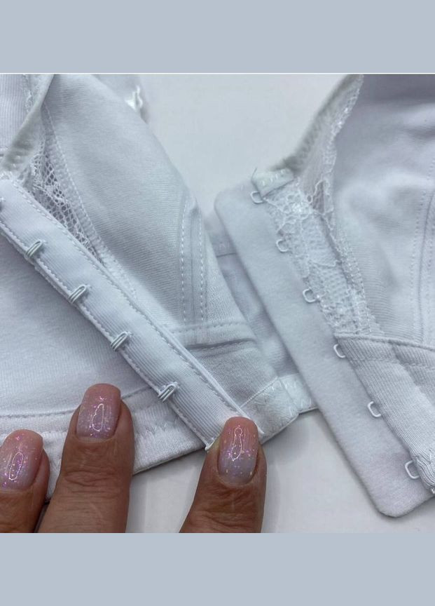 Білий бюстгальтер жіночий Blue Motion без кісточок