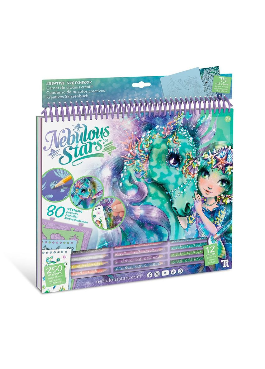 Набір для творчості Скетчбук: легенда про Аріаза Nebulous Stars (344449062)