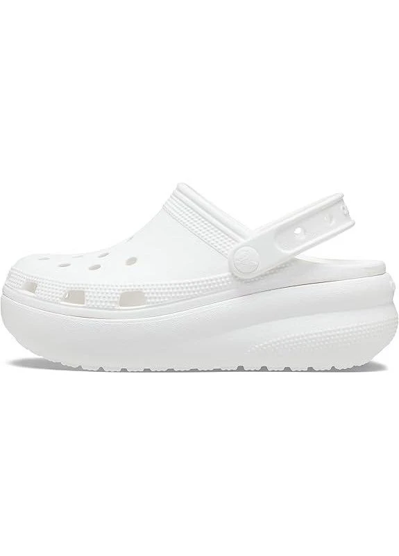 Подростковые сабо для девочки на платформе Classic Cutie Clog K Wooden J4 Белые (206991) Crocs (393817596)