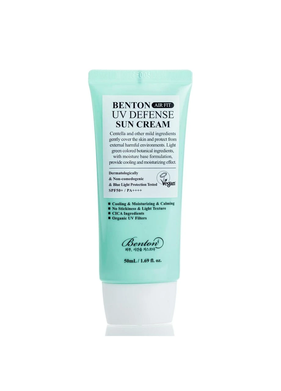 Benton Солнцезащитный крем с центеллой Air Fit UV Defense Sun Cream SPF50+/PA++ — Крем, Южная Корея (377264086)