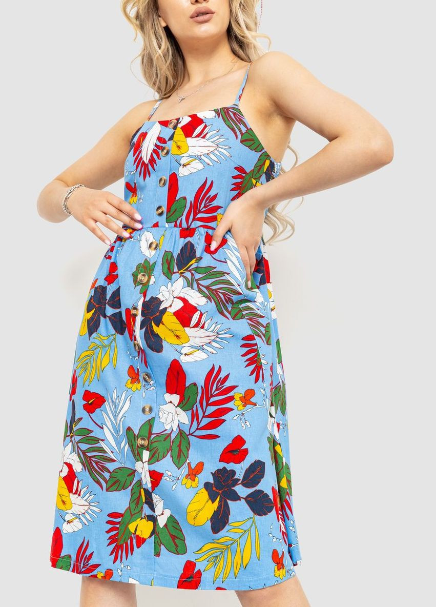 Летний женский сарафан женский с цветочным принтом Ager с рисунком