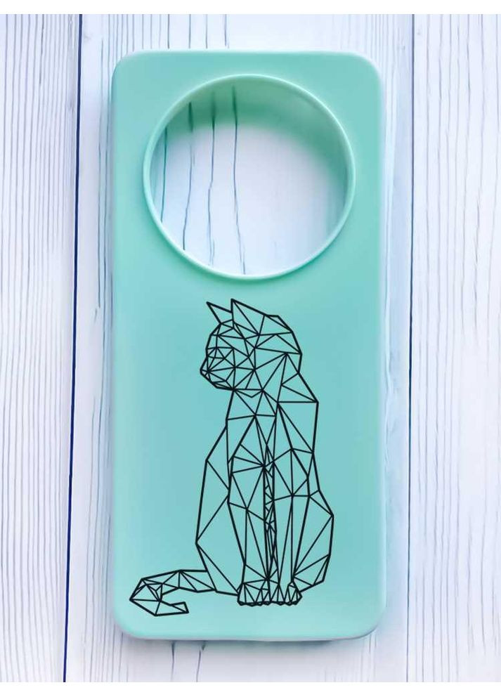 Матовый чехол на Xiaomi Redmi 14C/Poco C75 Кошечка (принт 124) Creative (355406127)