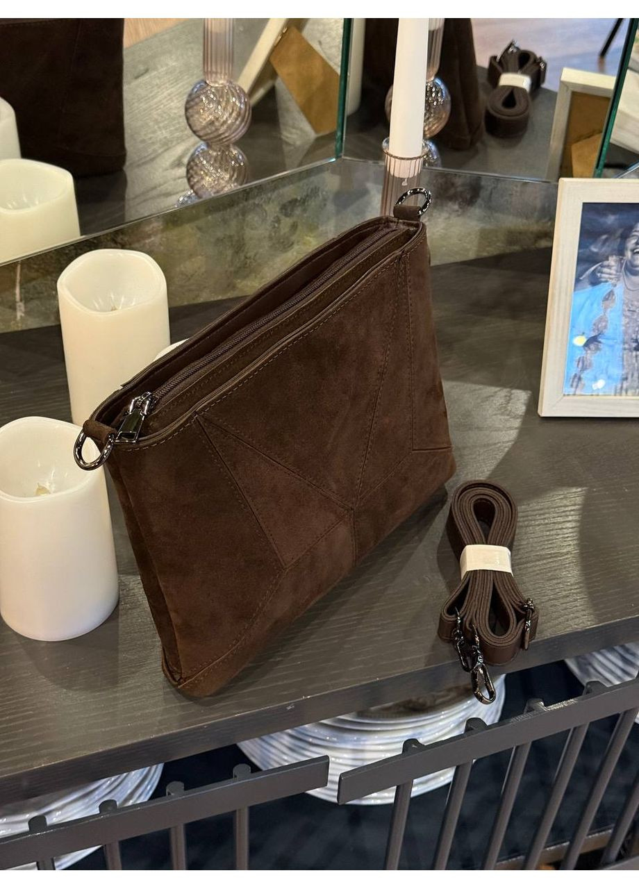 Сумка-клатч из натуральной замши. Vishnya (371761477)