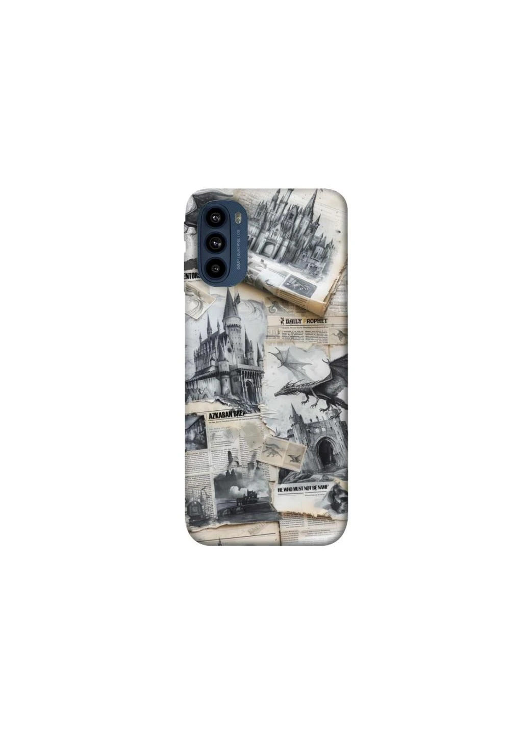 Чехол на Motorola Moto G41 The Hogwarts Frontalka (386793467)