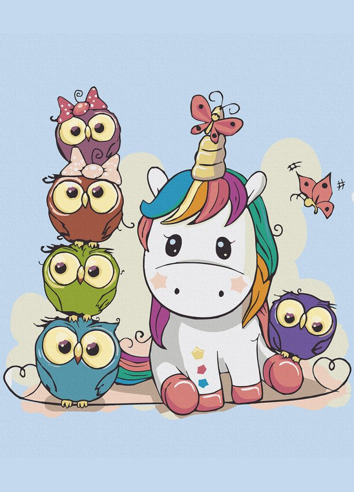 Картина по номерам "Сказочные друзья" 15525-AC Art Craft (301791639)