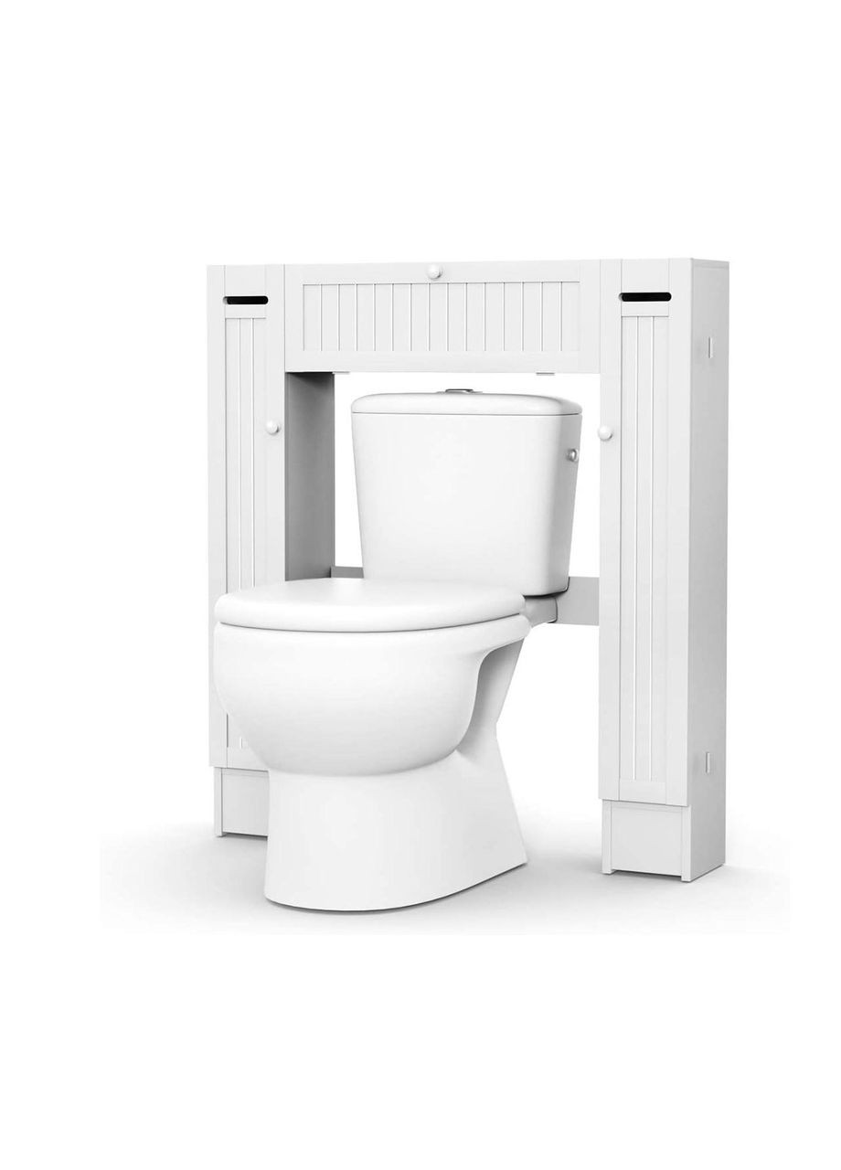 Стеллаж над унитазом из дерева Адбай зефир (СУТ-002320) No Brand (328293456)