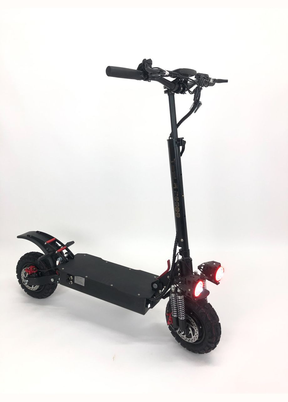 Электросамокат "20000" NEW 2025, 1500W*2 / 26AH / 48V, Ø-10, 65 км/ч, 70 км/з*х Tesla (315798867)