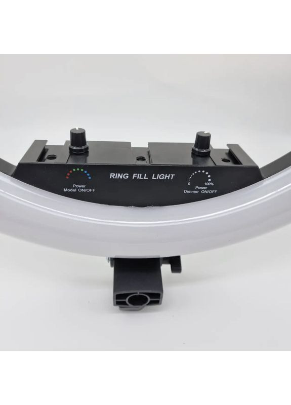 Светодиодная кольцевая лампа RGB MJ 18 см для фото с держателем для телефона No Brand (315633147)