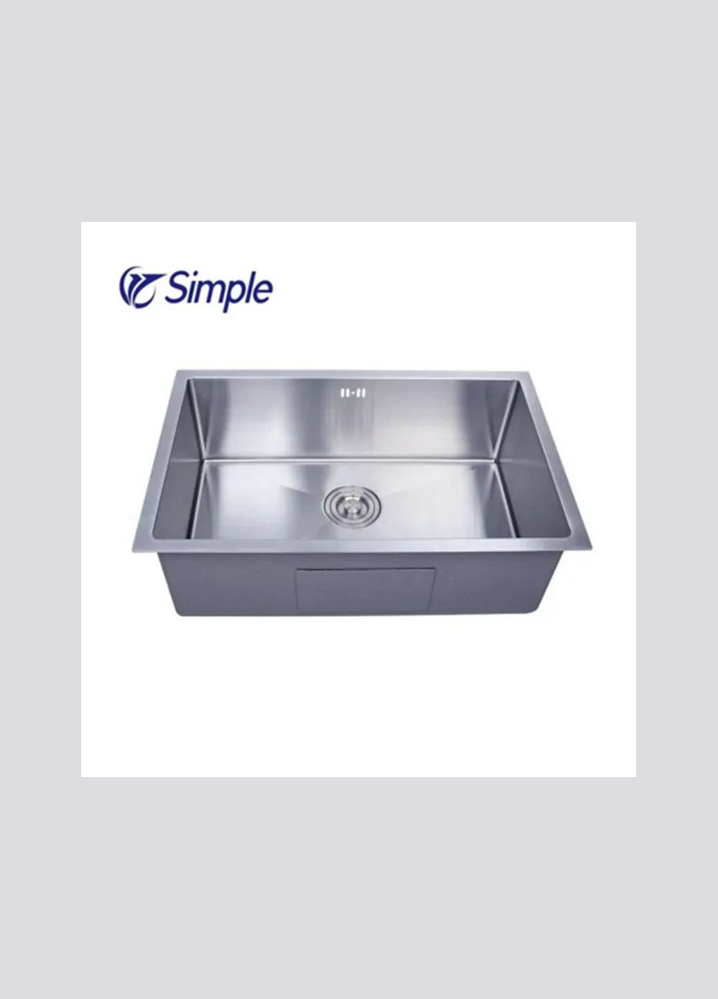 Глибока кухонна мийка Handmade Galley SP6045 Brushed Silver Daniel Defense (322291133)