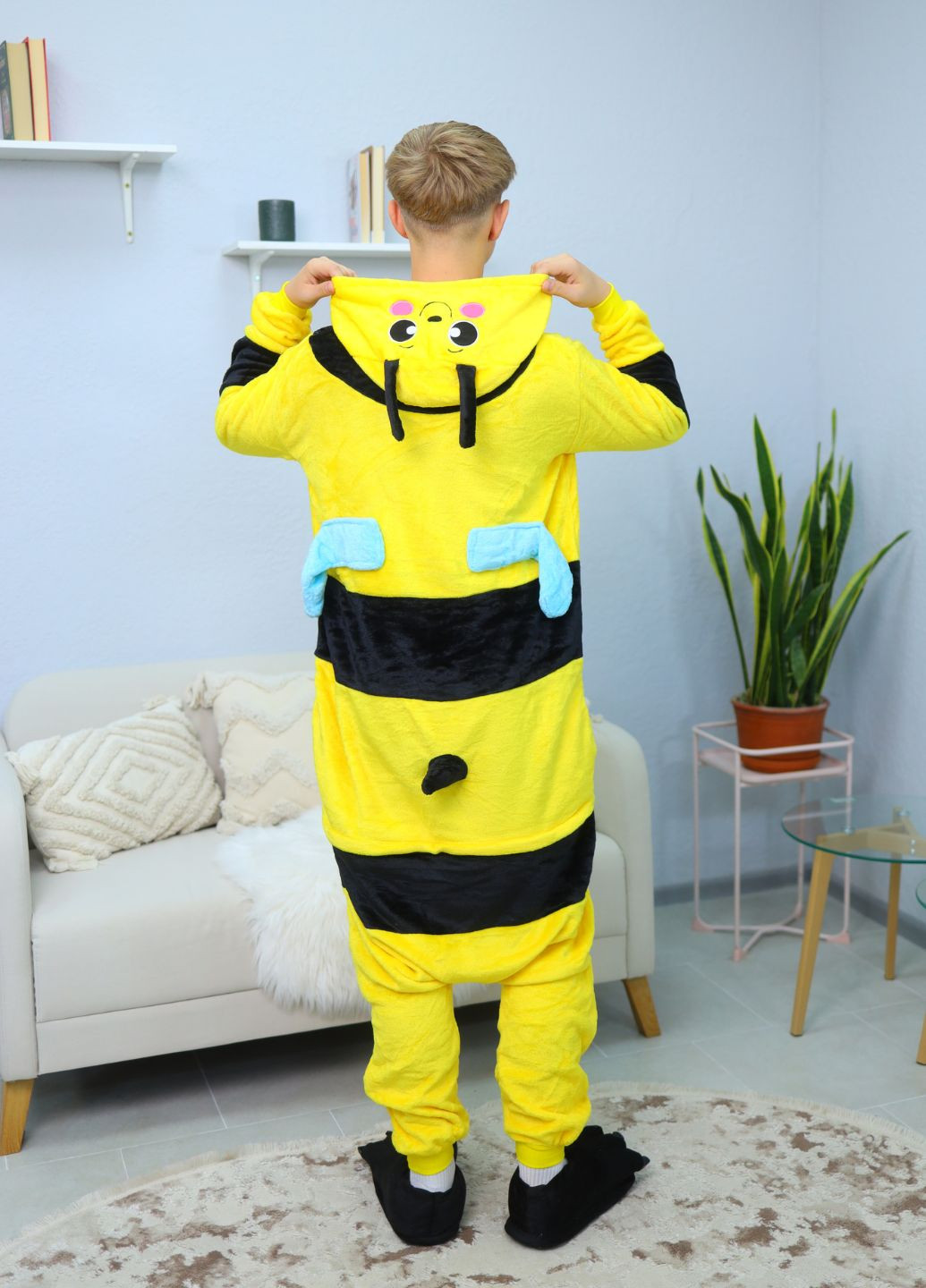 Кігурумі чоловіче бджілка з крильцями, на ґудзиках (1046/1) My Kigu (354331056)