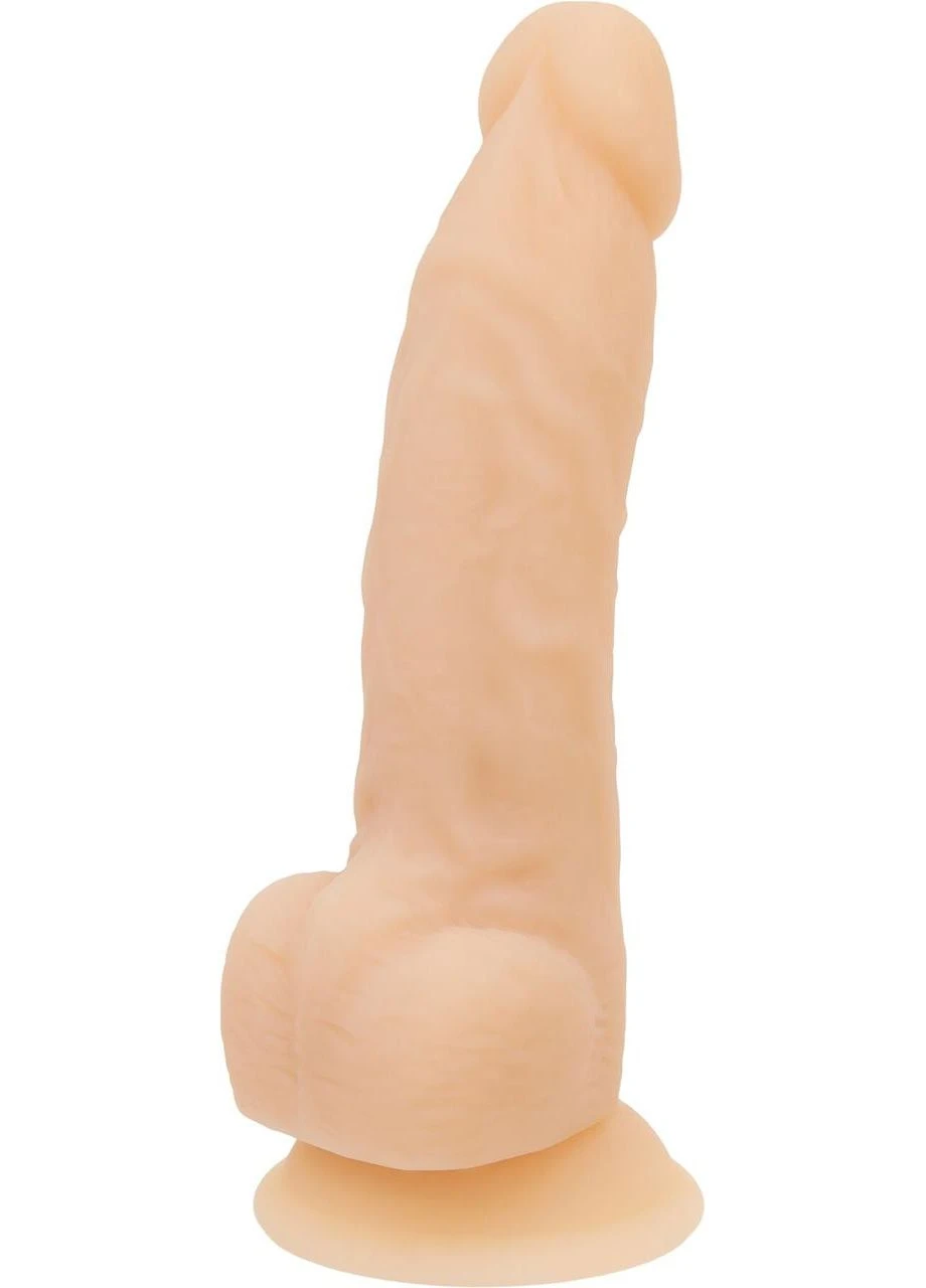 Фалоімітатор з вібрацією та ротацією Naked James 8″ Rotating & Vibrating Dong, пульт ДК ADDICTION (383082887)