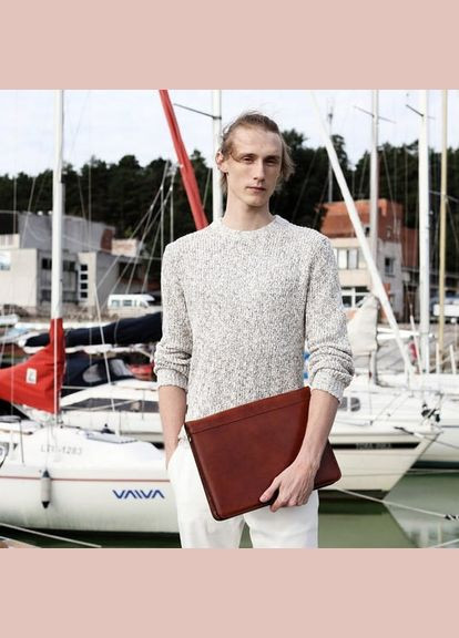 Кожаная папка для документов A4 Candide коньячная 5197501 Time Resistance No Brand (300171390)