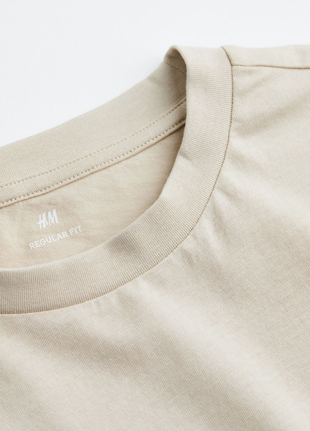 Світло-бежева футболка H&M