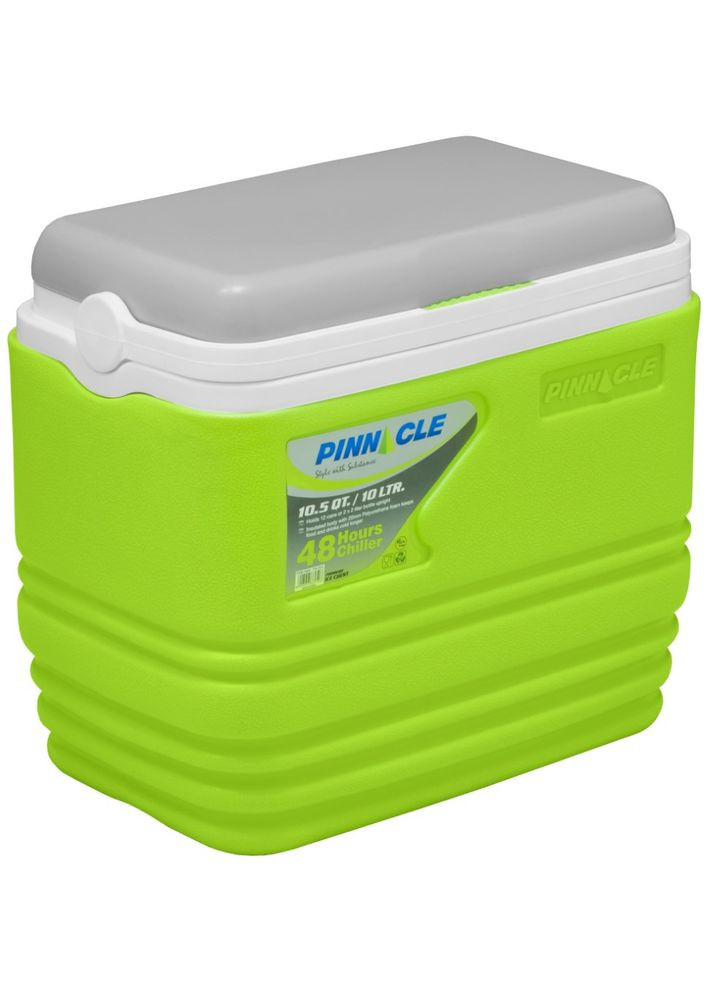 Ізотермічний контейнер Pinnacle Eskimo 10 л термобокс для пікніка та подорожей салатовий термос для їжі ProDobro (367266062)